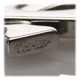 Cartier Vintage - Double C Charm - Argento - Cartier Charm in Metallo - Alta Qualità Luxury