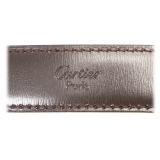 Cartier Vintage - Leather Buckle Belt - Nero - Cintura Cartier in Pelle - Alta Qualità Luxury