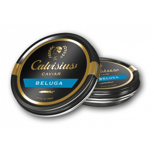 Calvisius - Calvisius Beluga - Caviar - Huso Sturgeon - High Quality Luxury - 2 x 50 g