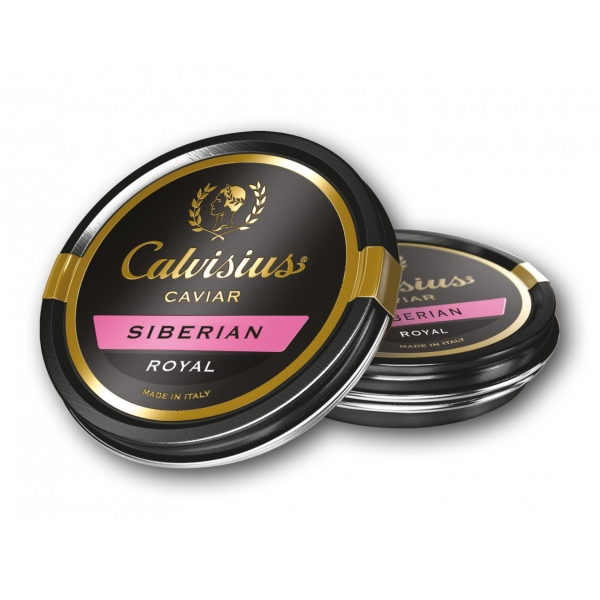 Calvisius - Calvisius Siberian Royal - Caviale - Storione Siberiano - Alta Qualità Luxury - 2 x 30 g