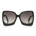 Tom Ford - Emmanuella Sunglasses - Occhiali da Sole a Farfalla in Acetato - FT0618 - Nero - Tom Ford Eyewear