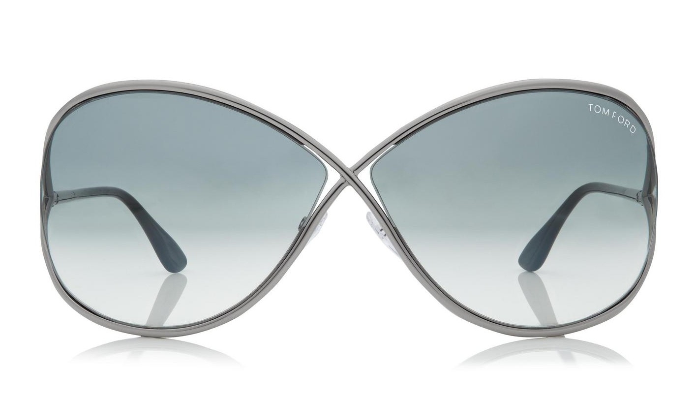 Snuble overholdelse rør Tom Ford - Miranda Sunglasses - Oversized Square Acetate Sunglasses -  FT0130 - Silver - Tom Ford Eyewear - Avvenice