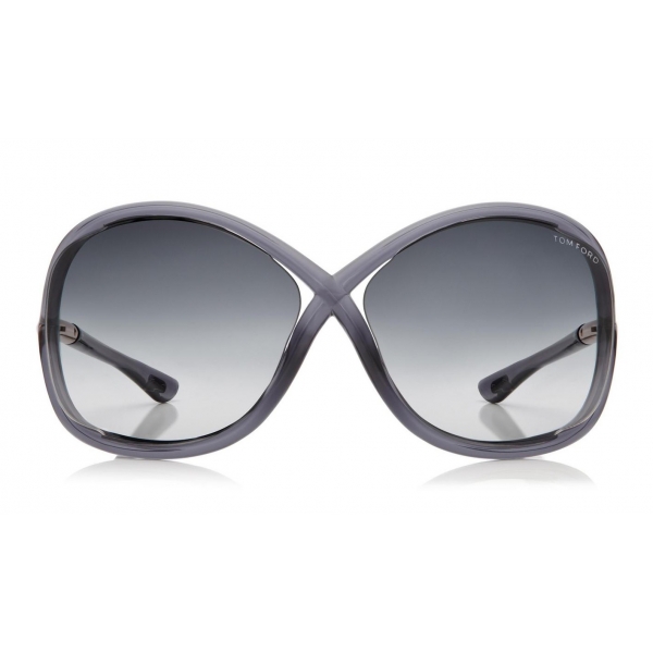 Tom Ford - Whitney Sunglasses - Occhiali da Sole Rn Acetato - FT0009 - Grigio - Tom Ford Eyotondi Oversize iewear