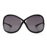 Tom Ford - Whitney Sunglasses - Occhiali da Sole Rn Acetato - FT0009 - Nero - Tom Ford Eyotondi Oversize iewear