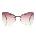 Tom Ford - Presley Sunglasses - Butterfly Acetate Sunglasses - FT0716 - Pink - Tom Ford Eyewear