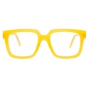 Kuboraum - Mask K3 - Giallo Opaco - K3 TT - Occhiali da Vista - Kuboraum Eyewear