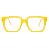 Kuboraum - Mask K3 - Giallo Opaco - K3 TT - Occhiali da Vista - Kuboraum Eyewear