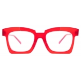 Kuboraum - Mask K5 - Burgundy - K5 BY - Optical Glasses - Kuboraum Eyewear