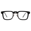 Kuboraum - Mask N4 - Black Shine - N4 BS - Optical Glasses - Kuboraum Eyewear