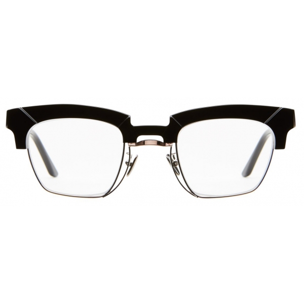Kuboraum - Mask N6 - Black Shine - N6 BS - Optical Glasses - Kuboraum Eyewear