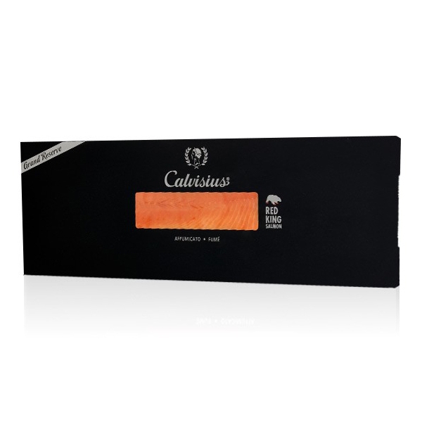 Calvisius - Red King Salmon Whole - Selected Salmon Fillet - Smoked and Specialties - 1105 g