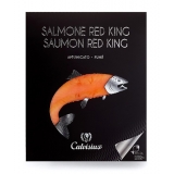 Calvisius - Red King Salmon Sliced - Selected Salmon Fillet - Smoked and Specialties - 6 x 90 g