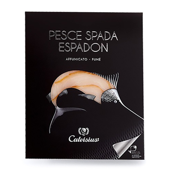 Calvisius - Pesce Spada in Astuccio - Filetto Selezionato di Pesce Spada - Affumicati e Specialità - 6 x 100 g