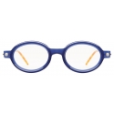 Kuboraum - Mask P6 - Blue - P6 BLUE - Optical Glasses - Kuboraum Eyewear