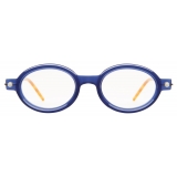 Kuboraum - Mask P6 - Blu - P6 BLUE - Occhiali da Vista - Kuboraum Eyewear