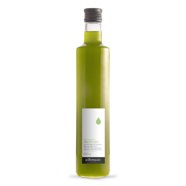 Il Bottaccio - Profumo - Olio Nuovo Non Filtrato - Blend di Cultivar - Olio di Oliva - Italiano - Alta Qualità - 500 ml