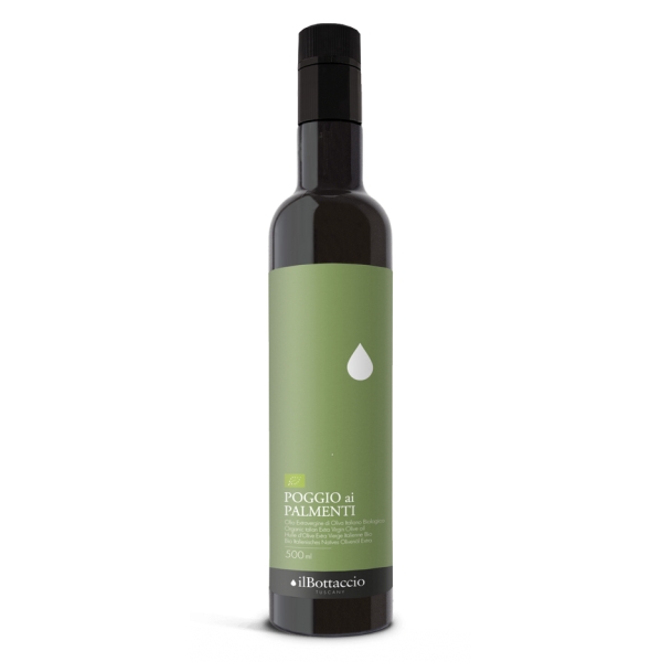 Il Bottaccio - Poggio ai Palmenti - Selections - Tuscan Extra Virgin Organic Olive Oil - Italian - High Quality - 500 ml