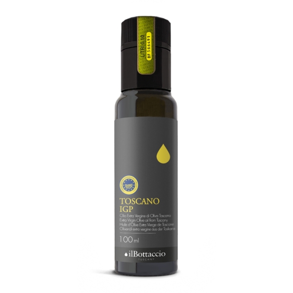 Il Bottaccio - Tuscan P.G.I. - Selected Tuscan Extra Virgin Olive Oil - Italian - High Quality - 100 ml