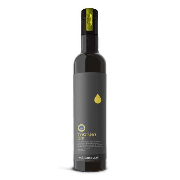 Il Bottaccio - Tuscan P.G.I. - Selected Tuscan Extra Virgin Olive Oil - Italian - High Quality - 500 ml