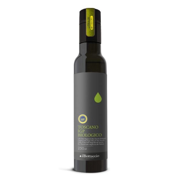 Il Bottaccio - Tuscan P.G.I. Organic - Selected Tuscan Extra Virgin Olive Oil - Italian - High Quality - 250 ml