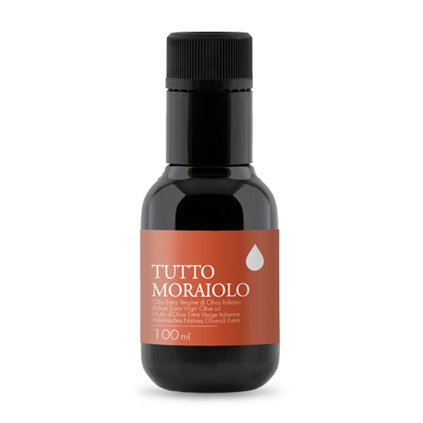 Il Bottaccio - Tutto Moraiolo - Monovarietali - Olio Extravergine di Oliva Toscano - Italiano - Alta Qualità - 100 ml