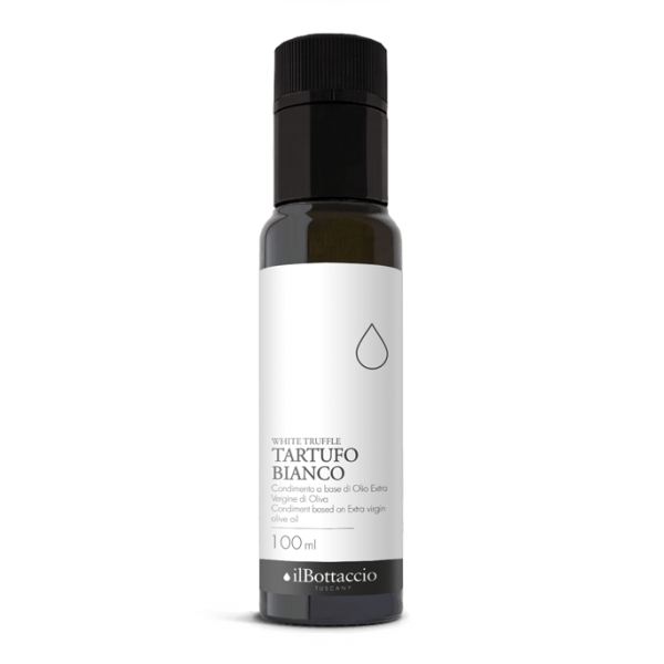 Il Bottaccio - White Truffle - Tuscan Extra Virgin Olive Oil with Truffle - Italian - High Quality - 100 ml