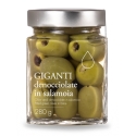 Il Bottaccio - Olive Verdi Giganti Denocciolate in Salamoia - Olive - Olio Extravergine di Oliva - Italiano - 280 g
