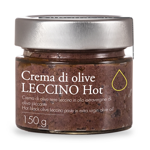 Il Bottaccio - Cream of Leccino Olives in Spicy Extra Virgin Olive Oil - Creams Pates - Tuscany - Italy - High Quality - 150 g