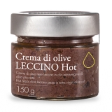 Il Bottaccio - Cream of Leccino Olives in Spicy Extra Virgin Olive Oil - Creams Pates - Tuscany - Italy - High Quality - 150 g