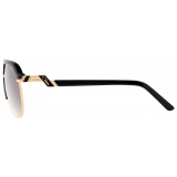 Cazal - Vintage 9085 - Legendary - Nero Oro - Occhiali da Sole - Cazal Eyewear