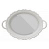 Qeeboo - Plateau Miroir - Bianco - Specchio Qeeboo by Studio Job - Arredo - Casa