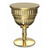 Qeeboo - Capitol Sidetable Metal Finish - Oro - Tavolino Qeeboo by Studio Job - Arredamento - Casa