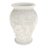 Qeeboo - Ming Planter and Champagne Cooler - White - Qeeboo Planter by Studio Job - Furnishing - Home
