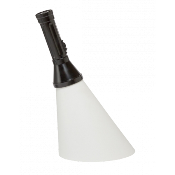 Qeeboo - Flash Rechargeable Lamp - Black - Qeeboo Lamp by Studio Job - Lighting - Home