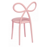 Qeeboo - Ribbon Chair - Rosa - Sedia Qeeboo by Nika Zupanc - Arredamento - Casa