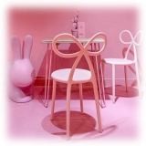 Qeeboo - Ribbon Chair - Rosa - Sedia Qeeboo by Nika Zupanc - Arredamento - Casa