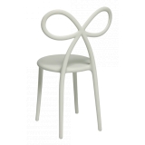 Qeeboo - Ribbon Chair - White - Qeeboo Chair by Nika Zupanc - Furnishing - Home