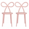 Qeeboo - Ribbon Chair Set of 2 Pieces - Rosa - Sedia Qeeboo by Nika Zupanc - Arredamento - Casa