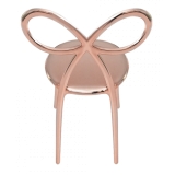 Qeeboo - Ribbon Chair Metal Finish - Rose Gold - Qeeboo Chair by Nika Zupanc - Furnishing - Home