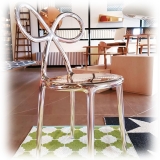 Qeeboo - Ribbon Chair Metal Finish - Argento - Sedia Qeeboo by Nika Zupanc - Arredamento - Casa