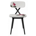 Qeeboo - X Chair with Flower Cushion Set of 2 Pieces - Fiore - Sedia Qeeboo by Nika Zupanc - Arredamento - Casa