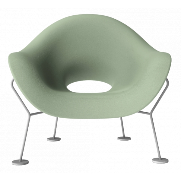 Qeeboo - Pupa Armchair Powder Coat Outdoor - Green Balsam - Qeeboo Chair by Andrea Branzi - Furnishing - Home