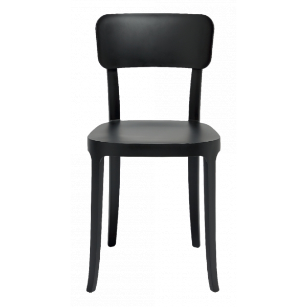 Qeeboo - K Chair Set of 2 Pieces - Nero - Sedia Qeeboo by Stefano Giovannoni - Arredamento - Casa