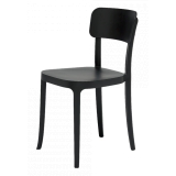 Qeeboo - K Chair Set of 2 Pieces - Nero - Sedia Qeeboo by Stefano Giovannoni - Arredamento - Casa