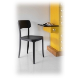 Qeeboo - K Chair Set of 2 Pieces - Nero - Sedia Qeeboo by Stefano Giovannoni - Arredamento - Casa