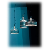 Qeeboo - Goblets Ceiling Lamp Wide - Trasparente - Lampada Qeeboo by Stefano Giovannoni - Illuminazione - Casa