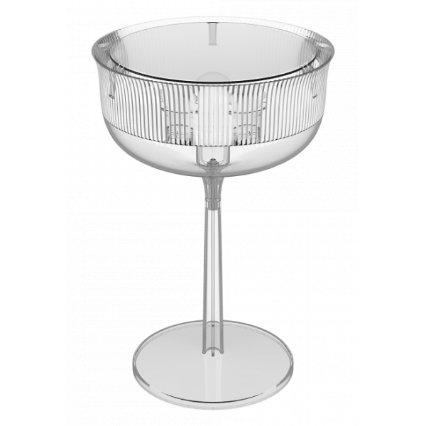 Qeeboo - Goblets Table Lamp Wide - Trasparente - Lampada Qeeboo by Stefano Giovannoni - Illuminazione - Casa
