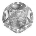 Qeeboo - Pitagora Ceiling Lamp - Transparent - Qeeboo Lamp by Richard Hutten - Lighting - Home