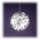 Qeeboo - Pitagora Ceiling Lamp - Transparent - Qeeboo Lamp by Richard Hutten - Lighting - Home