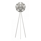 Qeeboo - Pitagora Free Standing Lamp On/Off - Transparent - Qeeboo Lamp by Richard Hutten - Lighting - Home
